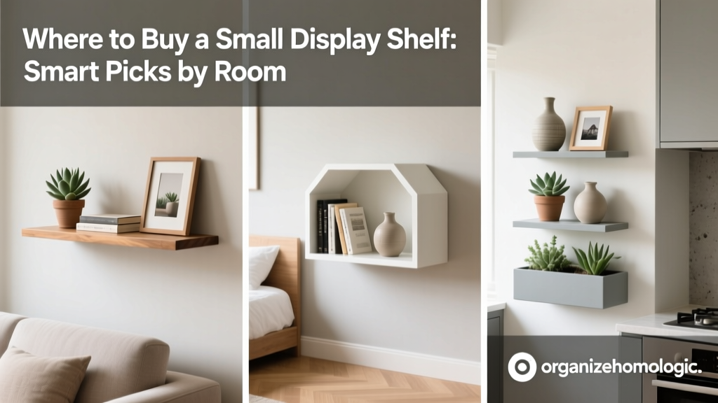 Where to Buy a Small Display Shelf: Smart Picks by Room