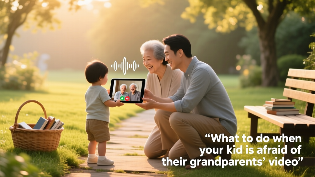 What To Do When Your Kid Is Afraid Of Their Grandparents’ Video Calls