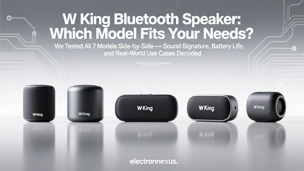 W King Bluetooth Speaker Which Model Fits Your Needs? We Tested All 7 Models Side-by-Side — Sound Signature, Battery Life, and Real-World Use Cases Decoded