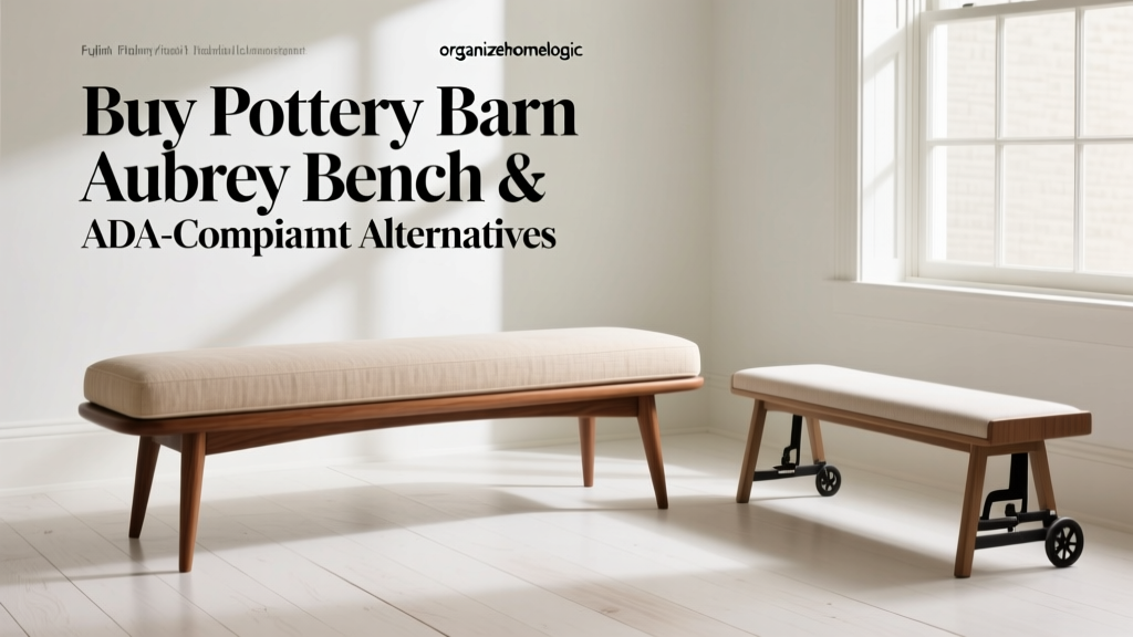 Buy Pottery Barn Aubrey Bench & ADA-Compliant Alternatives