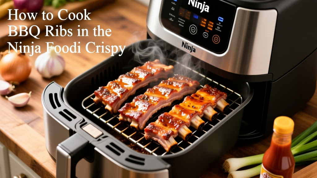 How to Cook BBQ Ribs in the Ninja Foodi (Crispy & Tender!)