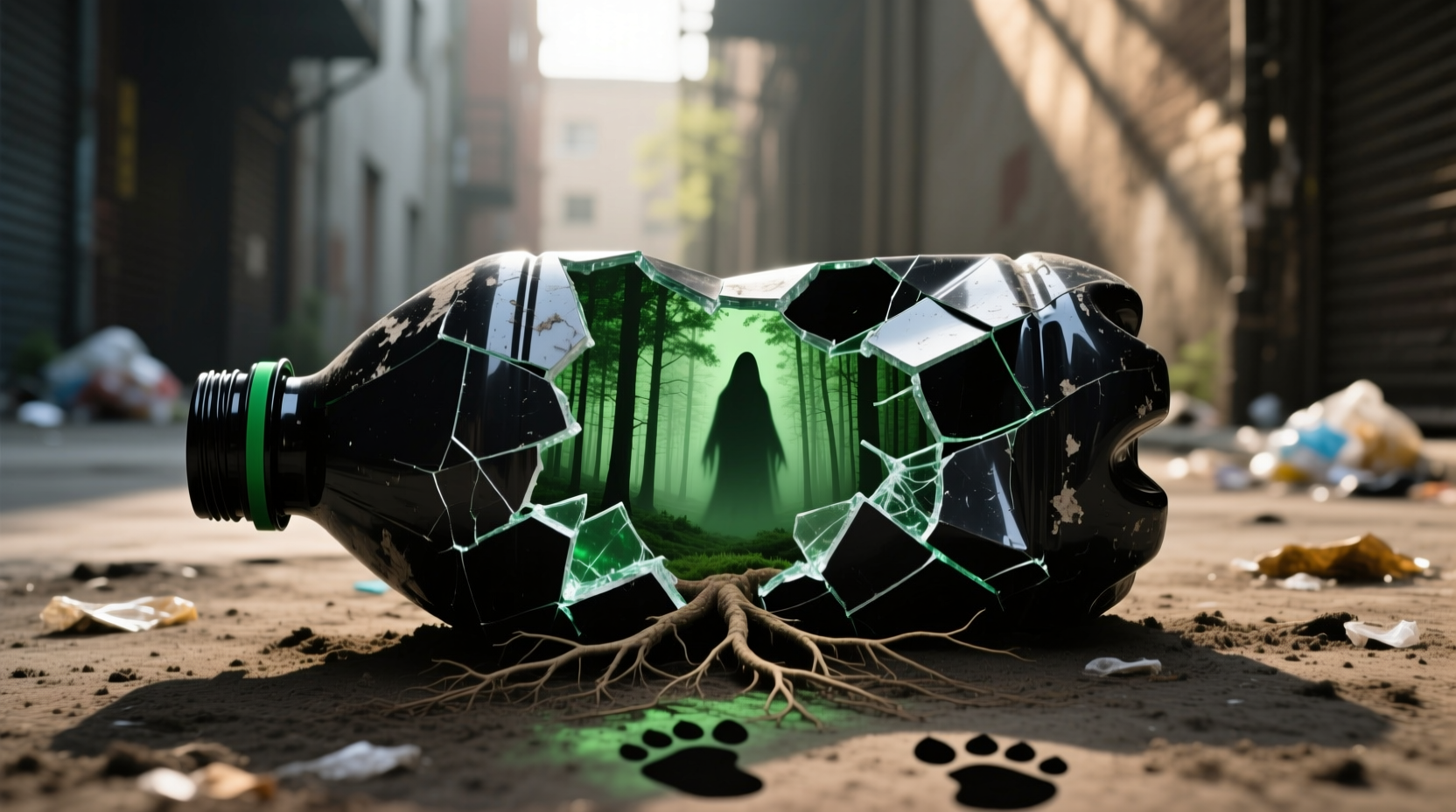 think twice before recycling black plastic