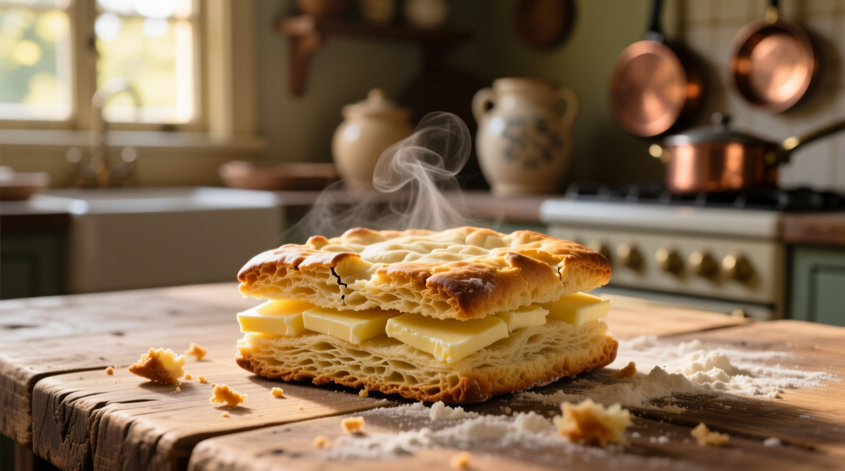 flaky biscuits