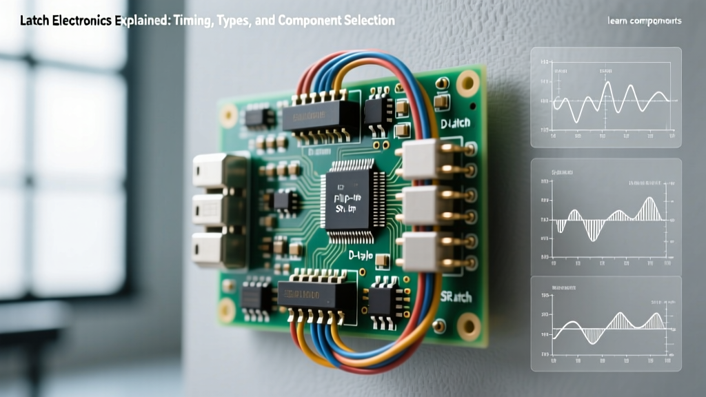 Latch Electronics Explained: Timing, Types, and Component Selection