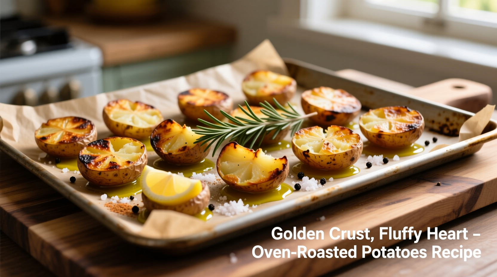 Perfect Oven Roasted Potatoes Recipe in 45 Minutes