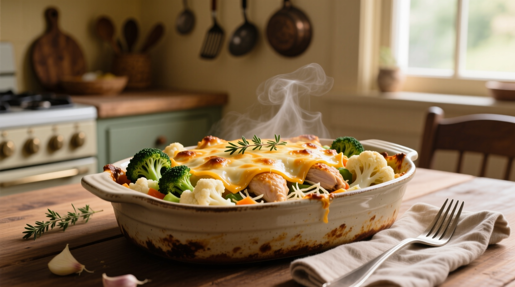 Perfect Chicken Broccoli Cauliflower Casserole Recipe