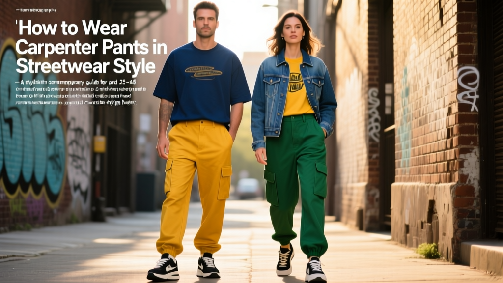 How to Wear Carpenter Pants in Streetwear Style