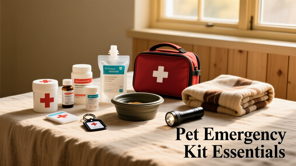 Must-Have Items for Your Pet Emergency Kit