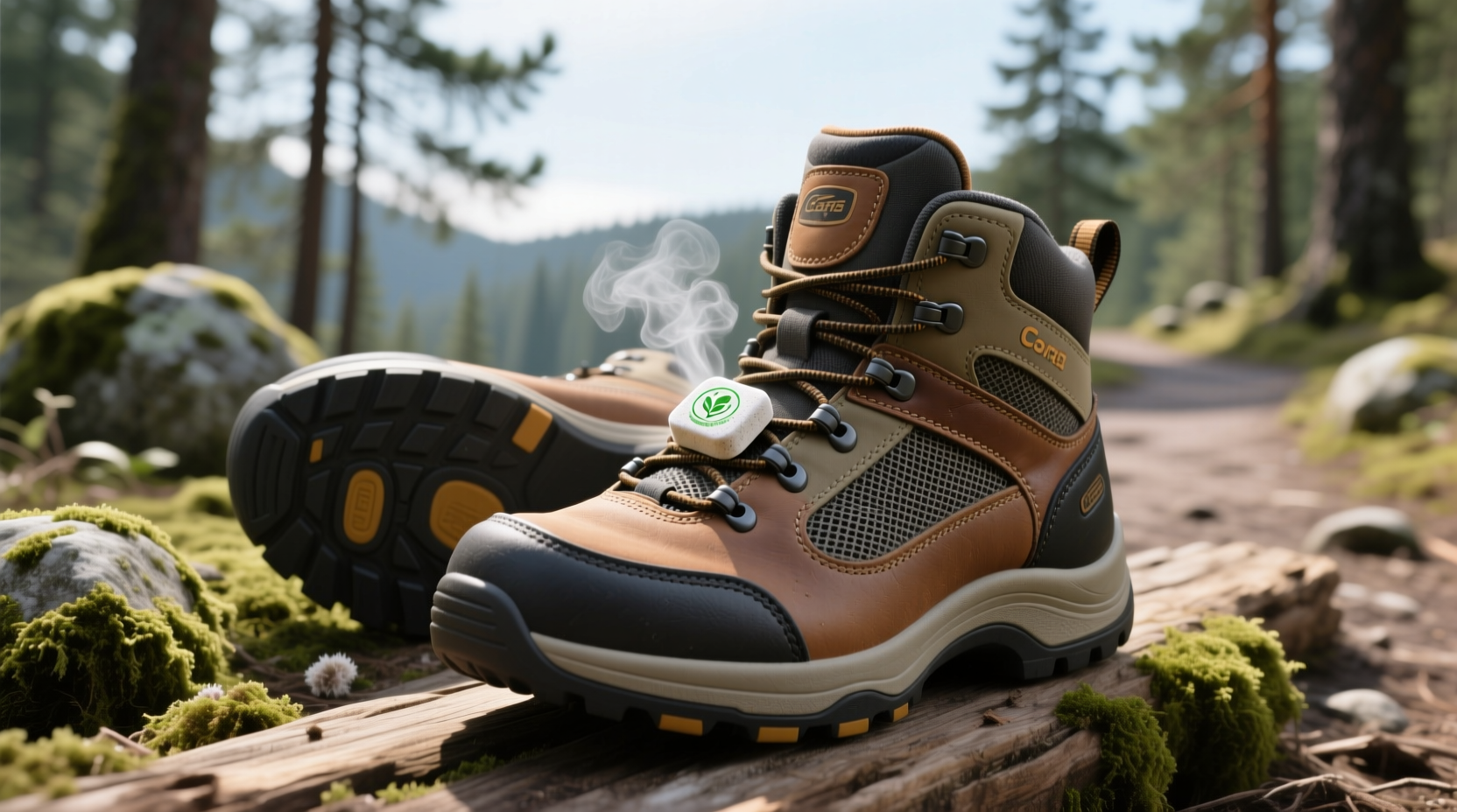 how to deodorize stinky hiking boots before washing
