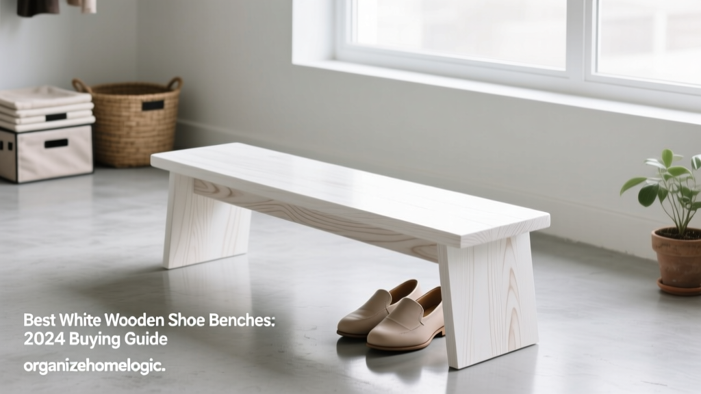 Best White Wooden Shoe Benches: 2024 Buying Guide