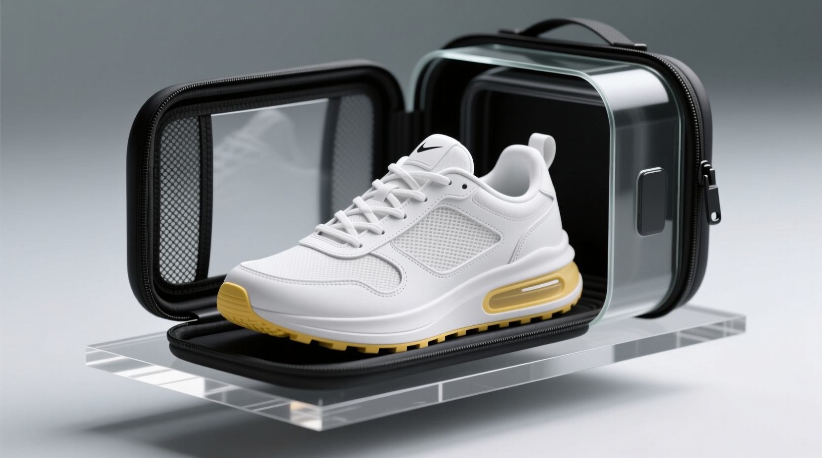 how to store sneakers without yellowing soles