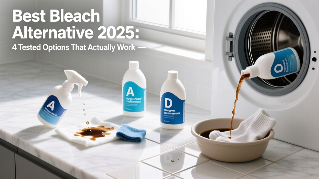 Best Bleach Alternative 2025: 4 Tested Options That Actually Work