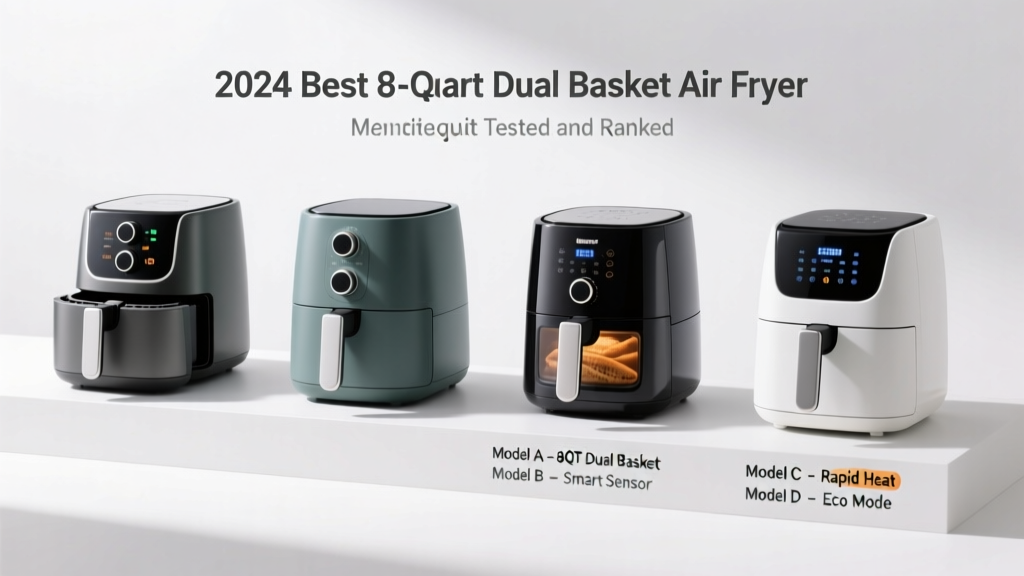 Best 8 Quart Dual Basket Air Fryer (2024 Tested)