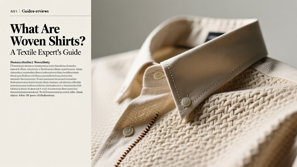 What Are Woven Shirts? A Textile Expert’s Guide