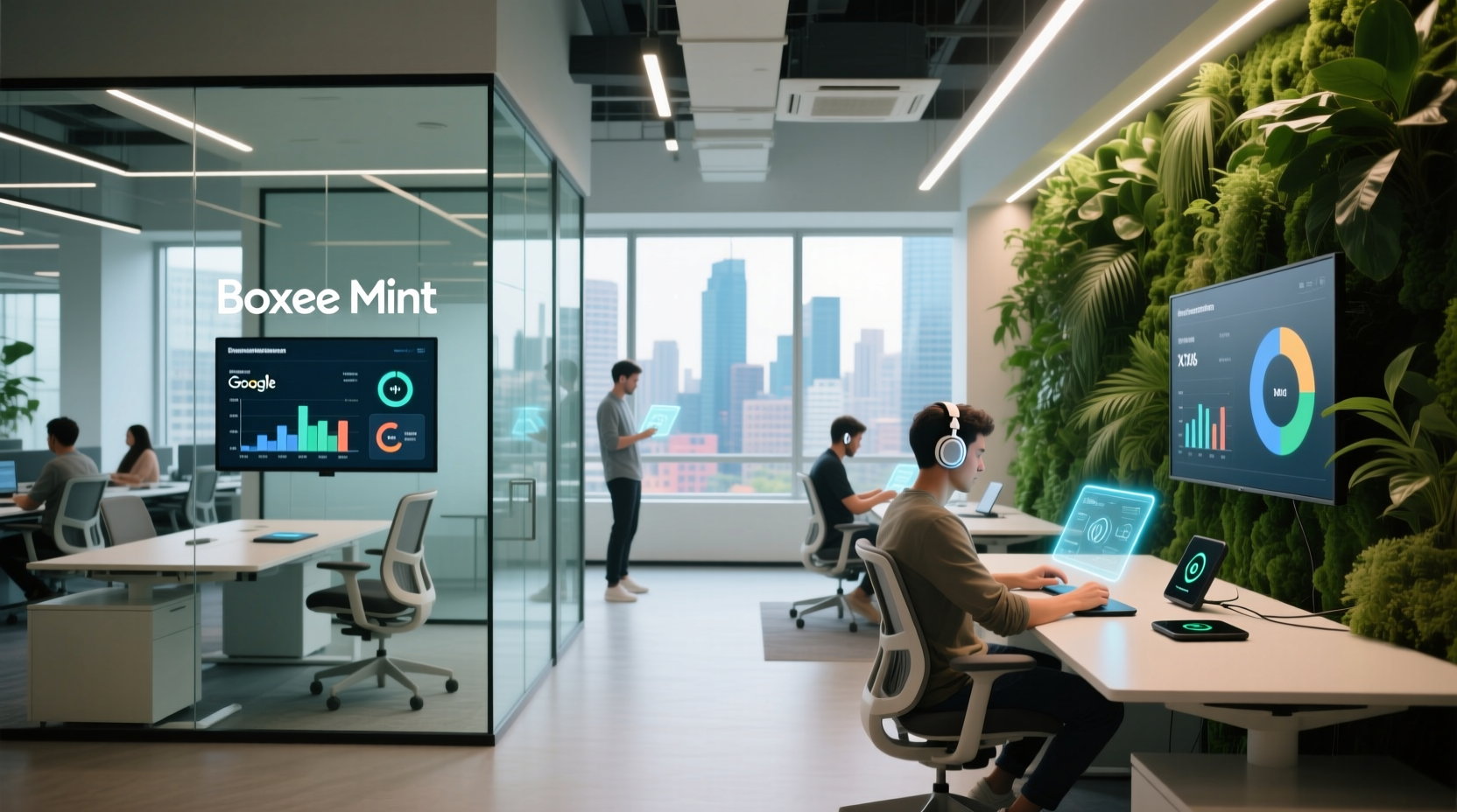 workplace upgrades at boxee mint google and more