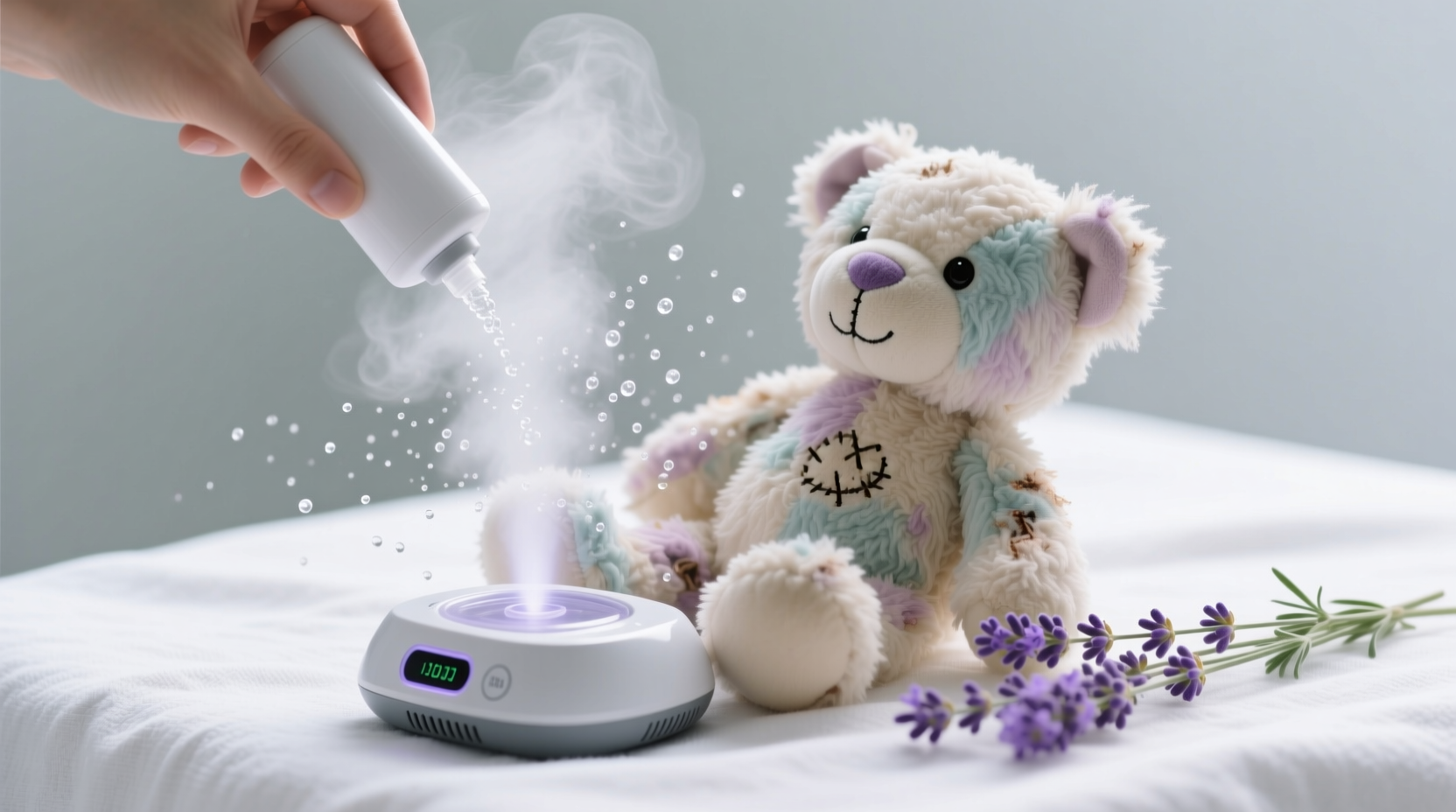eco friendly cleaning disinfect plush stuffing safely