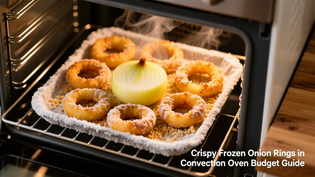 Crispy Frozen Onion Rings in Convection Oven (Budget Guide)