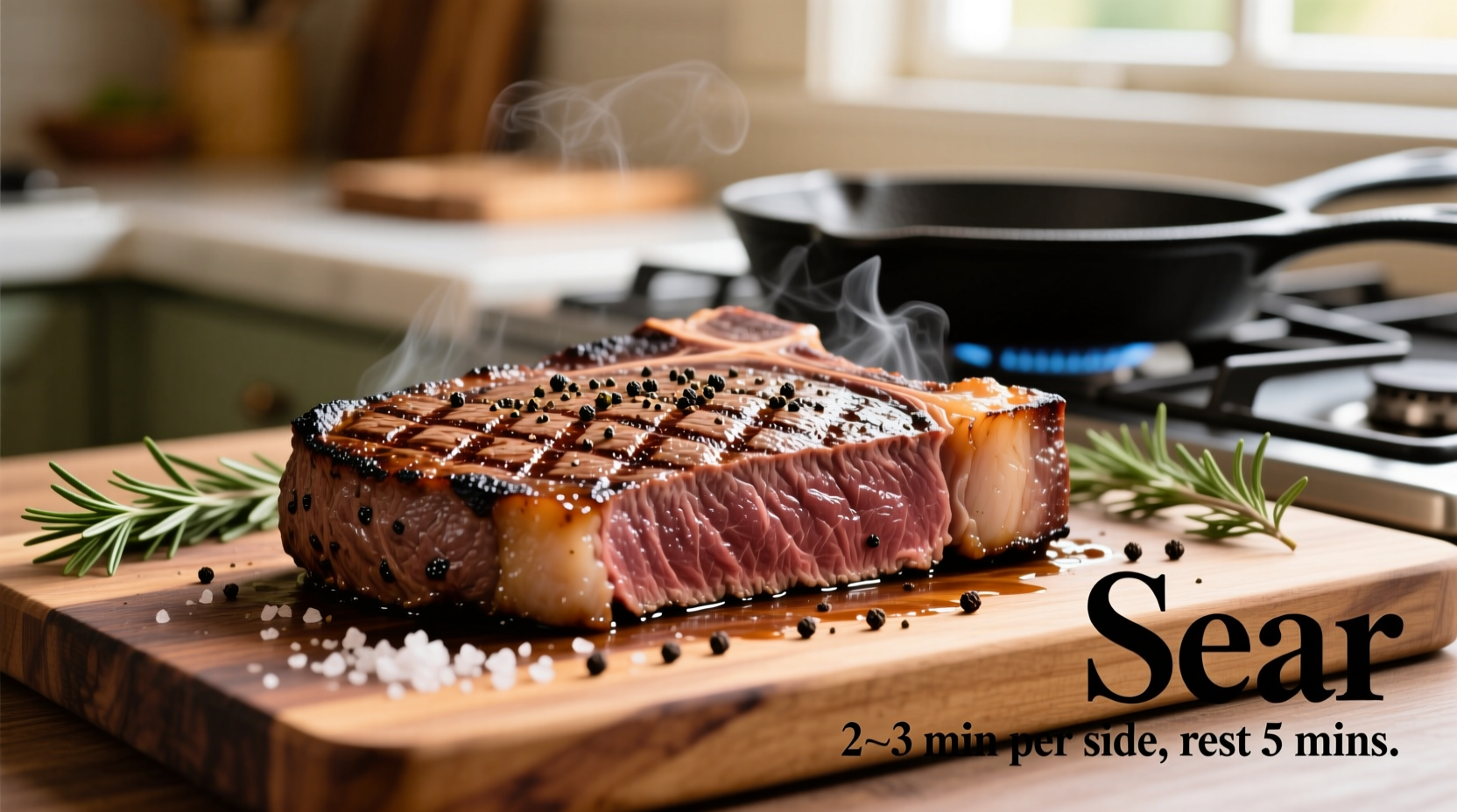 how do you cook top sirloin steak