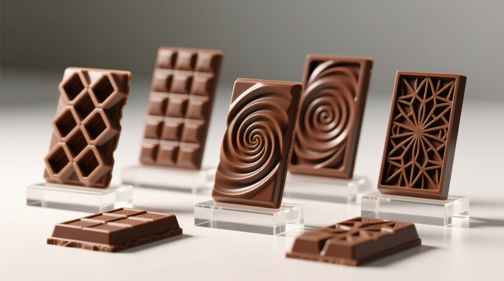 diy 3d printed molds for custom chocolate bars