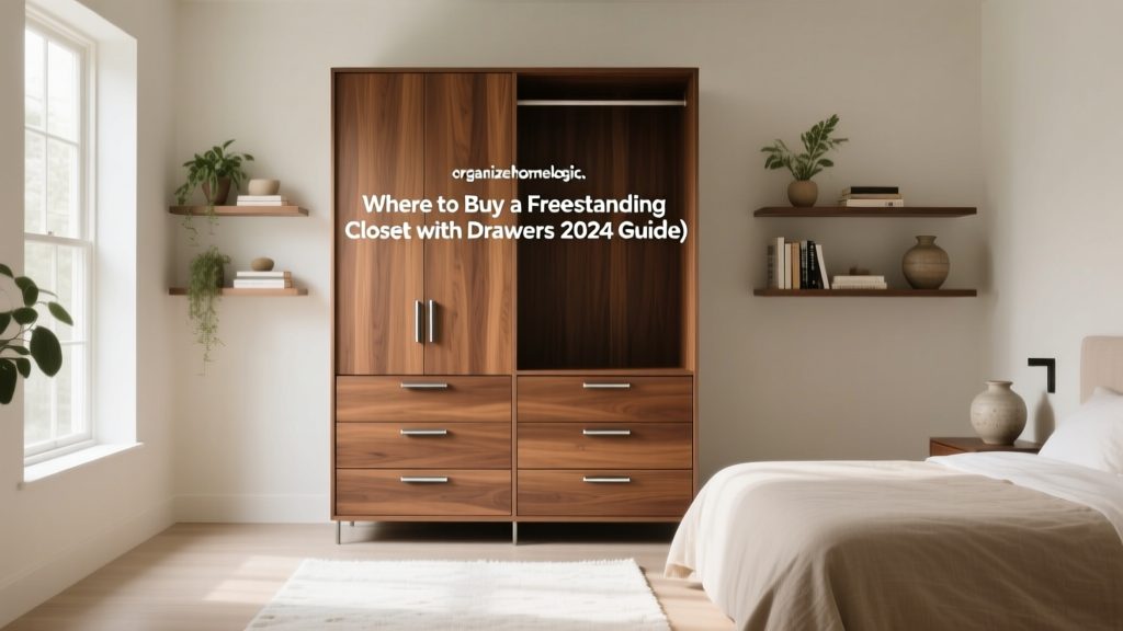 Where to Buy a Freestanding Closet with Drawers (2024 Guide)
