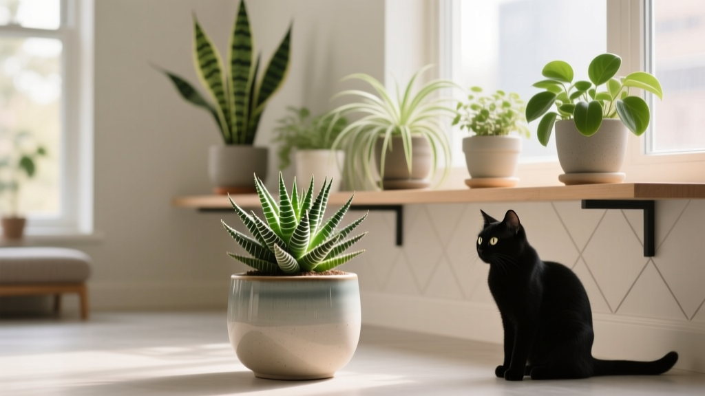 Toxic to Cats? Safe Low-Water Houseplants (2026)