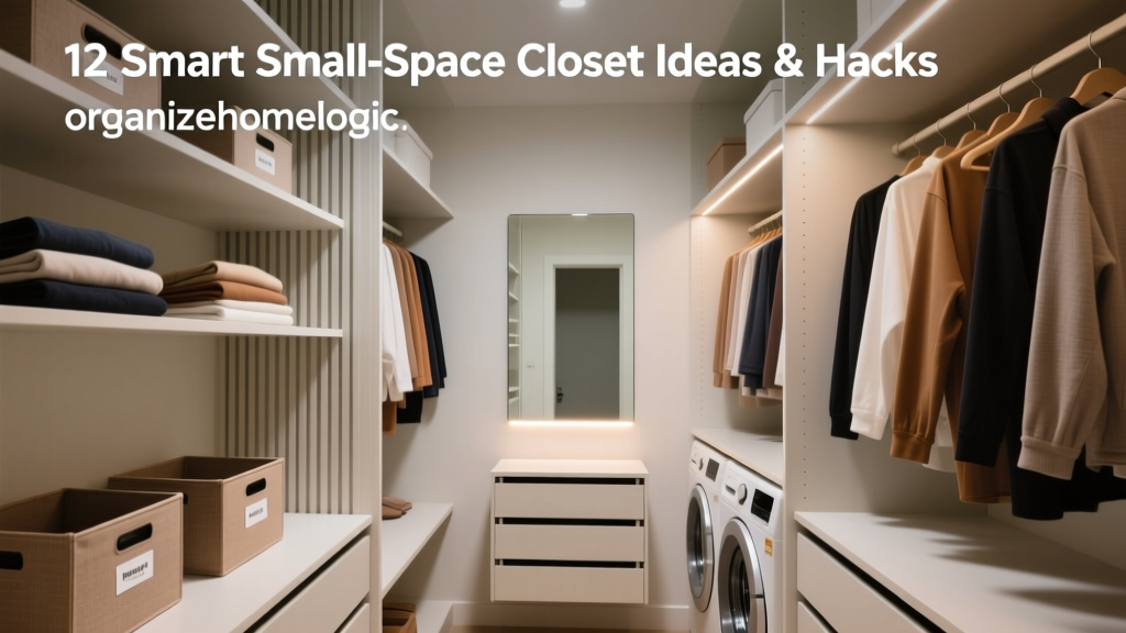 12 Smart Small-Space Closet Ideas & Hacks