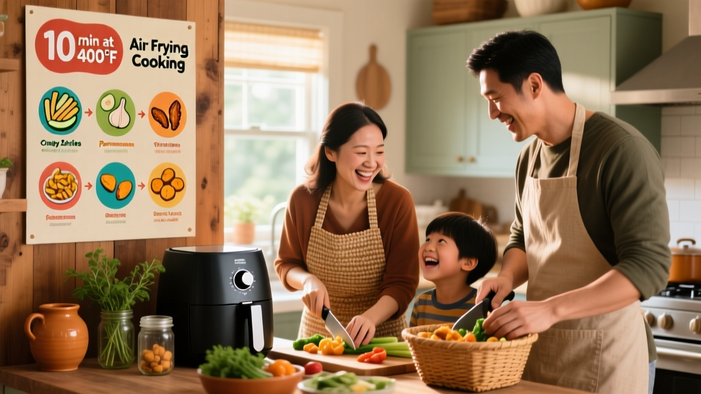 Foodie Air Frying Cooking Chart: Where to Find & Use It