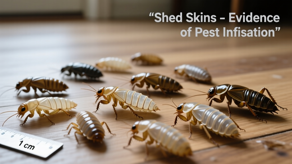 Shed Skins on Floor: What Pest Is It?