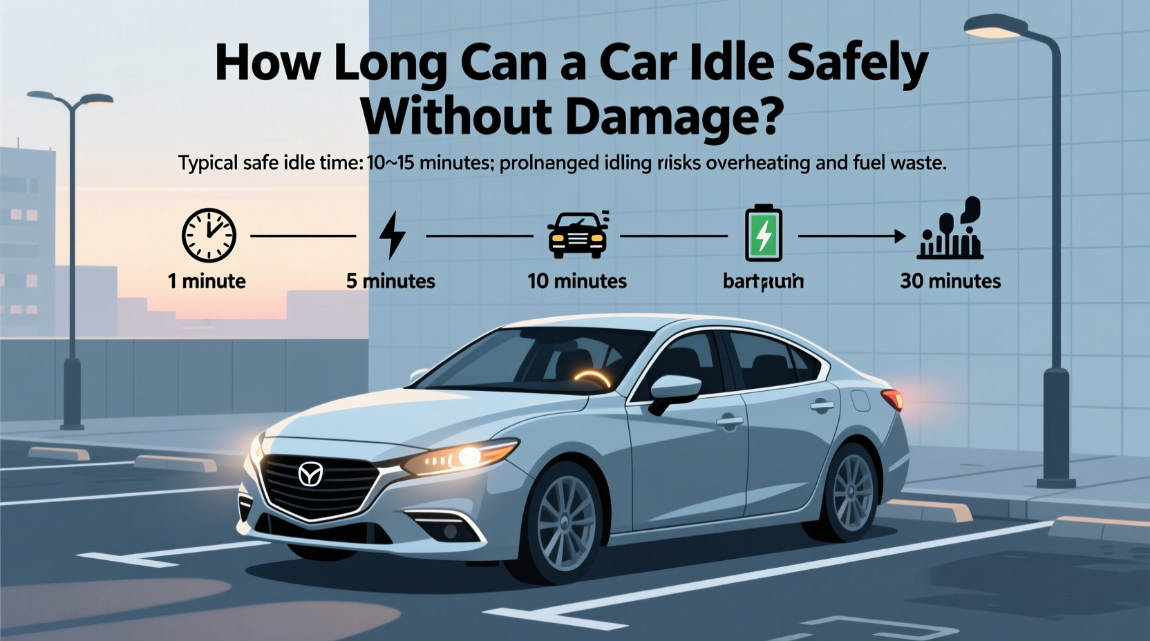 how long can a car idle