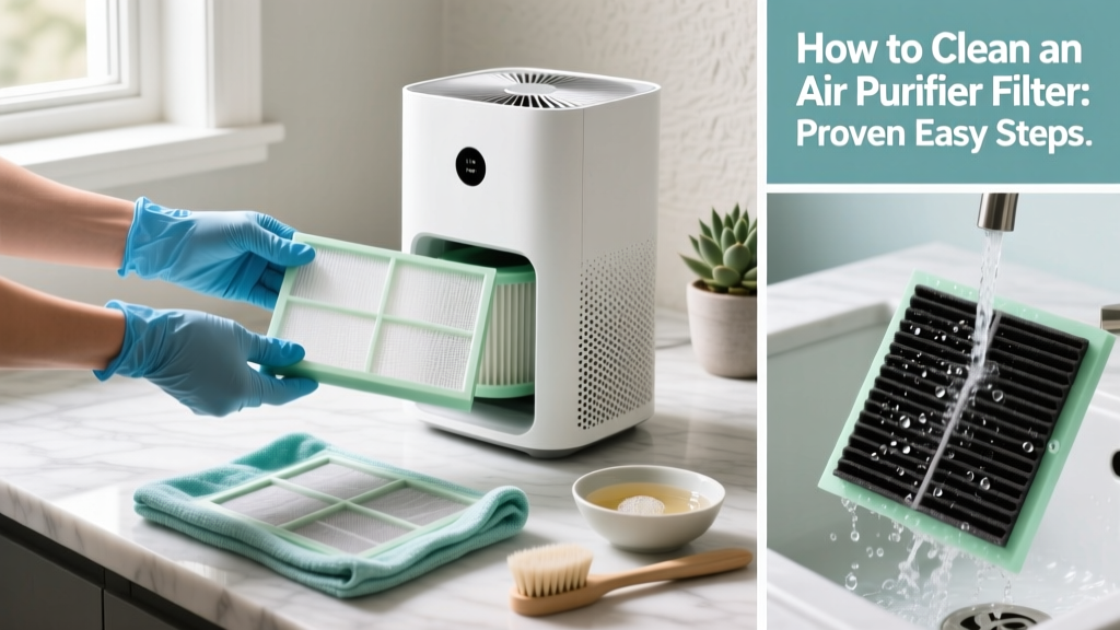 How to Clean an Air Purifier Filter: Proven Easy Steps