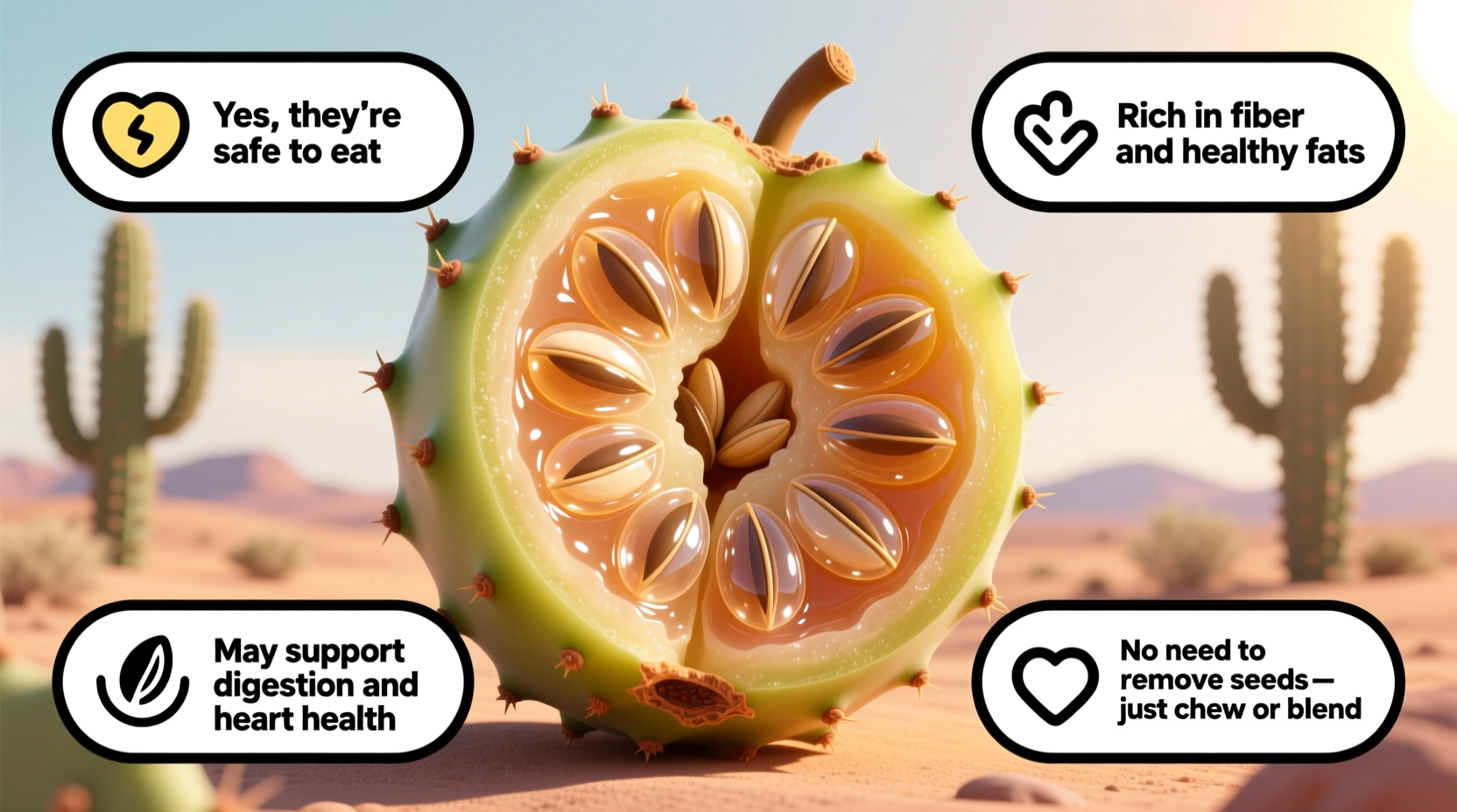 5 Benefits of Cactus Pear Seeds | TheHomeSprouts