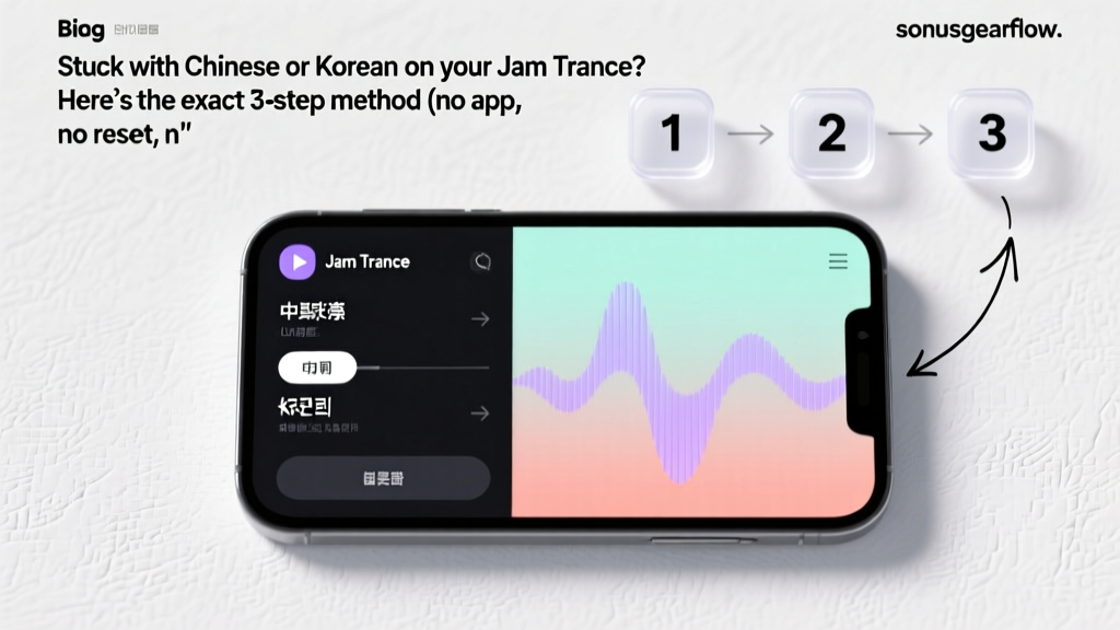 Jam Trance Language Change: 3-Step Fix (2026)
