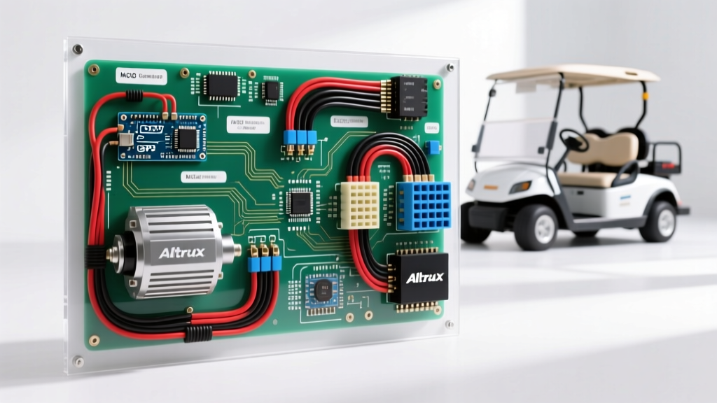 Complete Wiring Diagram for DC Motor EV & Golf Cart Conversions