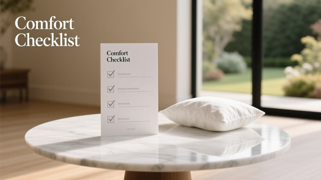 Dining Room Comfort Checklist (2026)