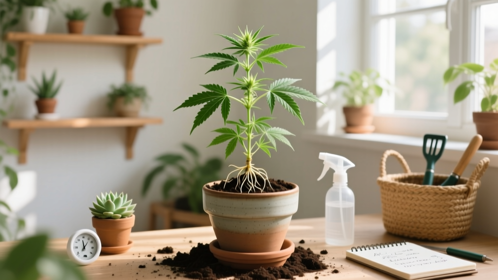 Marijuana Seeds Indoors: 7-Step Repotting System (2026)