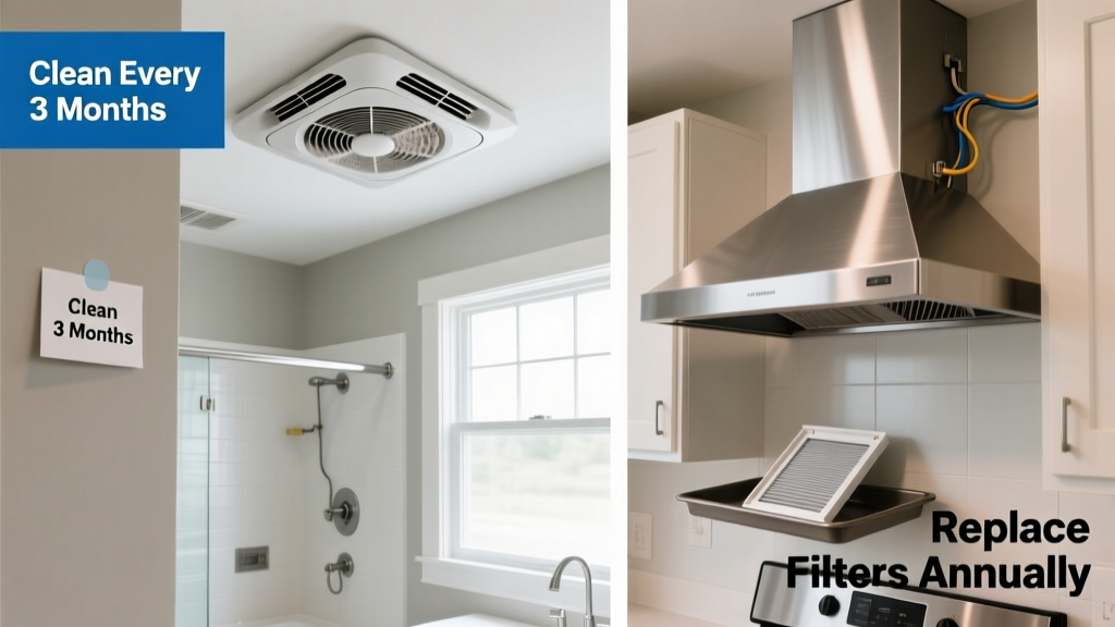 How to Prevent Exhaust Fan Failure in Bathrooms & Kitchens