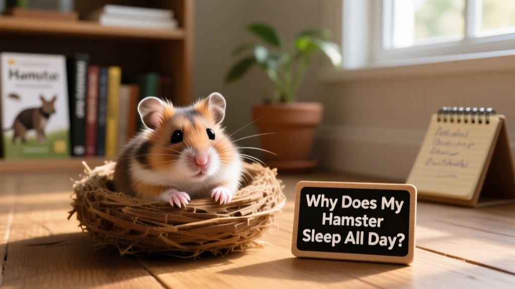 Why Does My Hamster Sleep All Day? Understanding Your Hamster’s Sleep Schedule