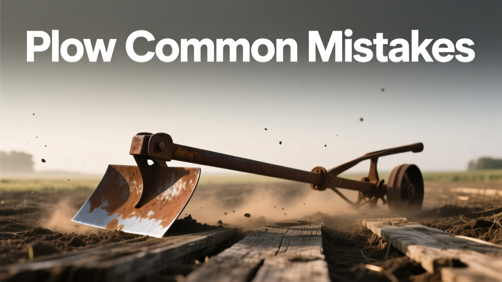 Plow Common Mistakes: Real-World Errors That Cost Time, Money, and Safety