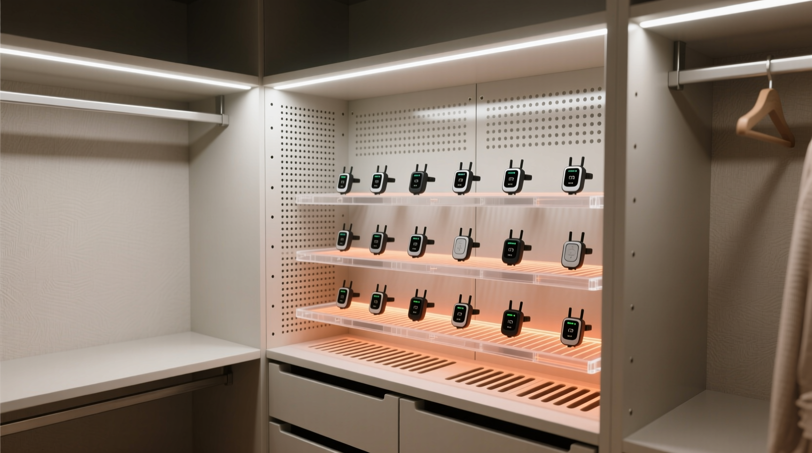 closet organization tips for pet gps trackers