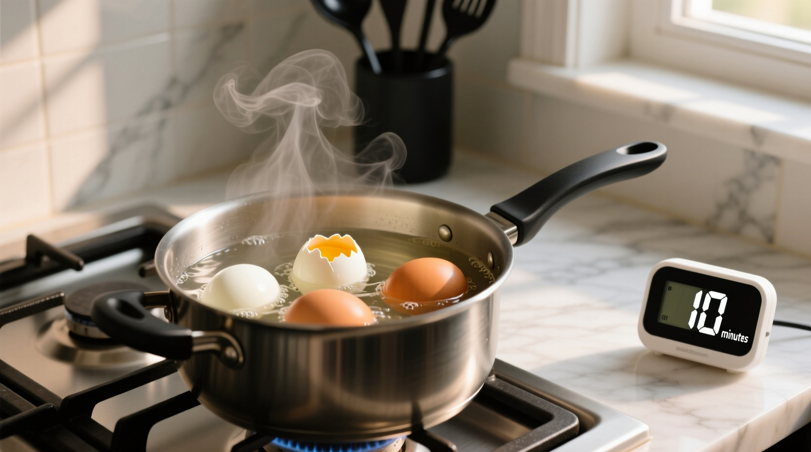 how long for hard boiled eggs to cook