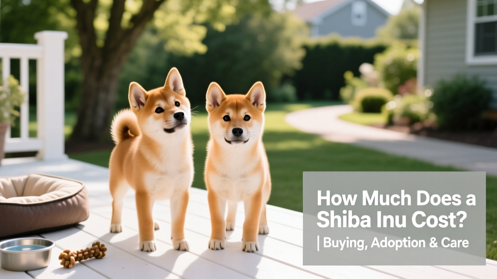 Two Shiba Inu puppies standing on a white wooden deck