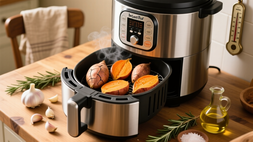 How to Cook Sweet Potato in an Instant Pot Air Fryer