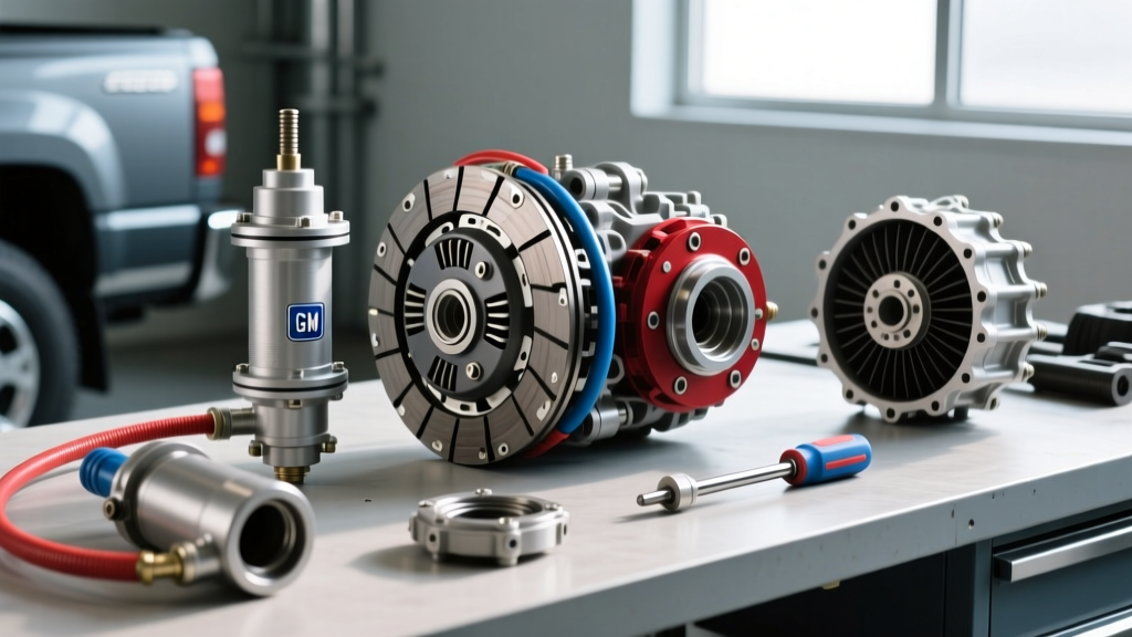 Clutch Pedal Diagnostics: GM Truck Teardown & Fan Clutch Holder Use
