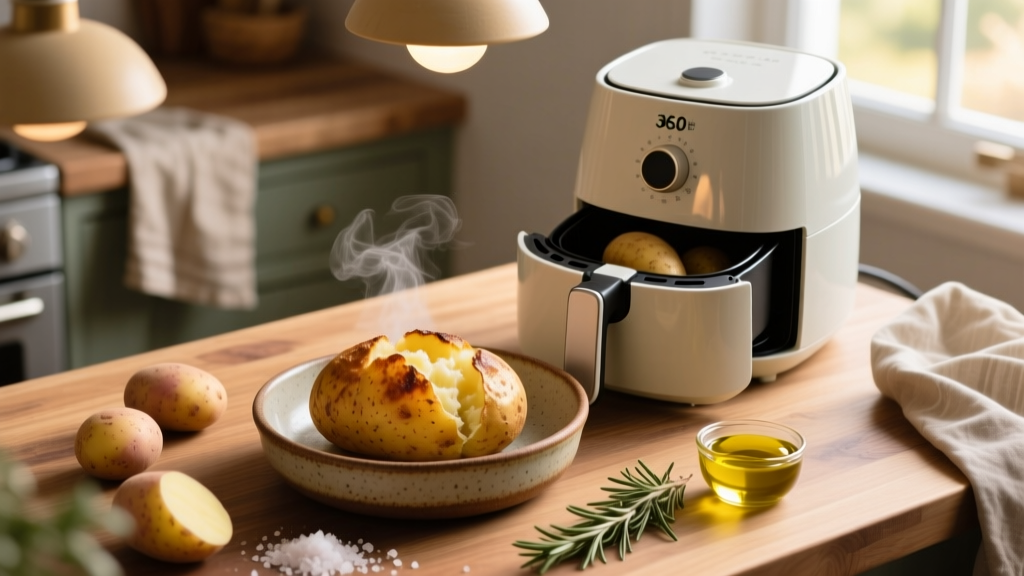 Air Fryer 360 Baked Potato Guide: Crispy Skin, Fluffy Inside