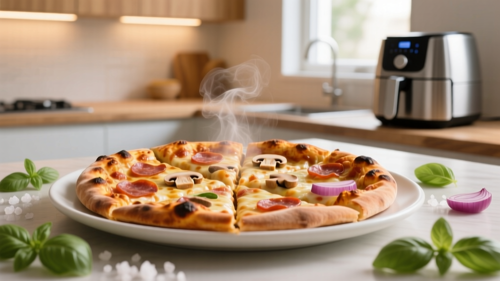 Air Fryer Party Pizza: Fast, Crisp & Serves 8+