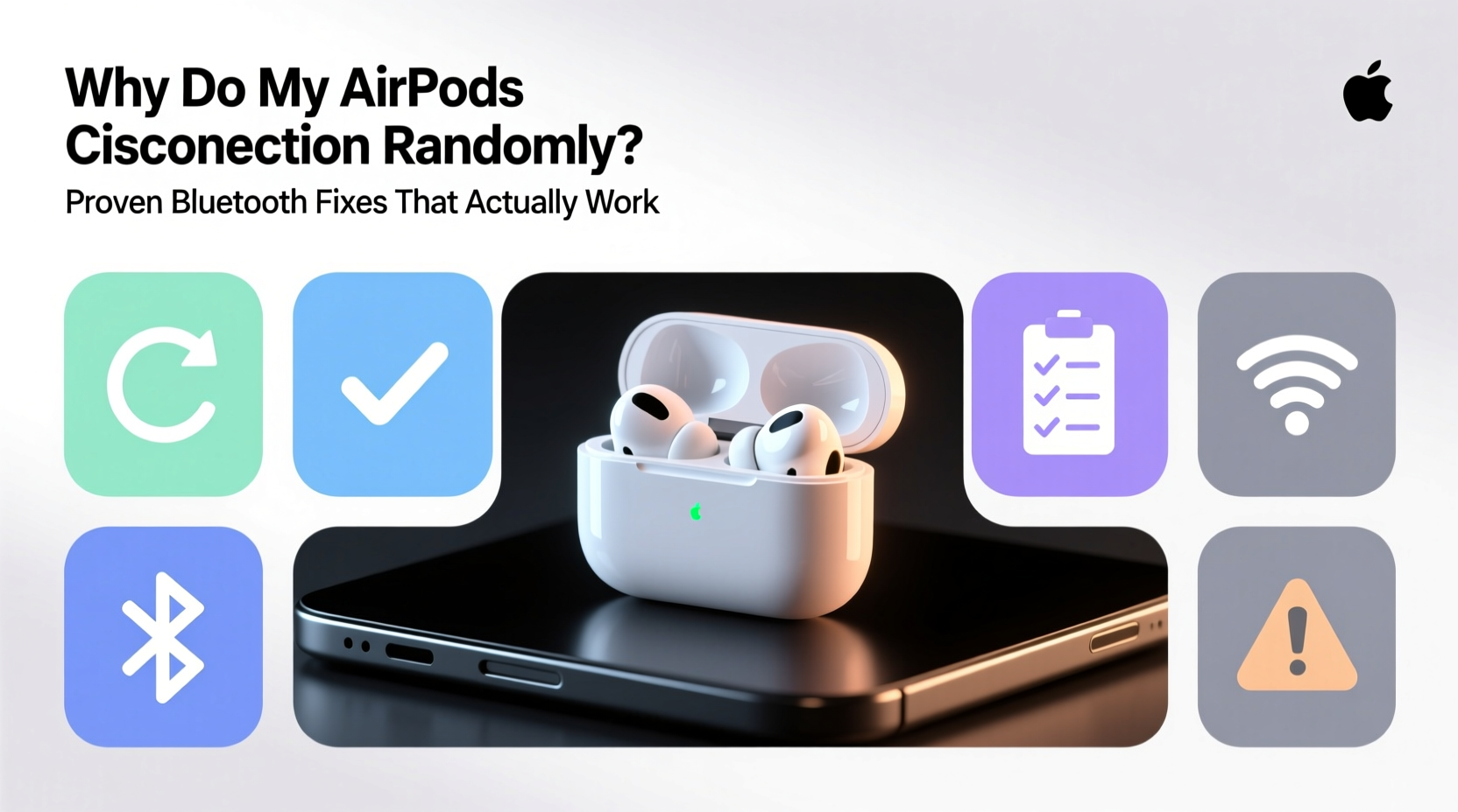 why does my airpod disconnect randomly bluetooth fixes that work