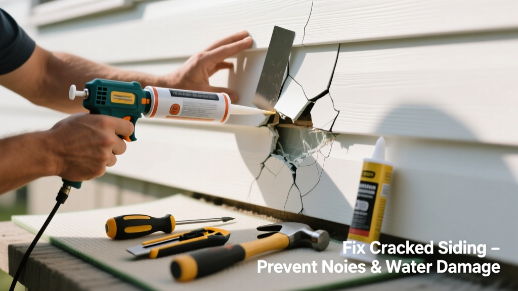 Fix Cracked Siding That Makes Unusual Noises