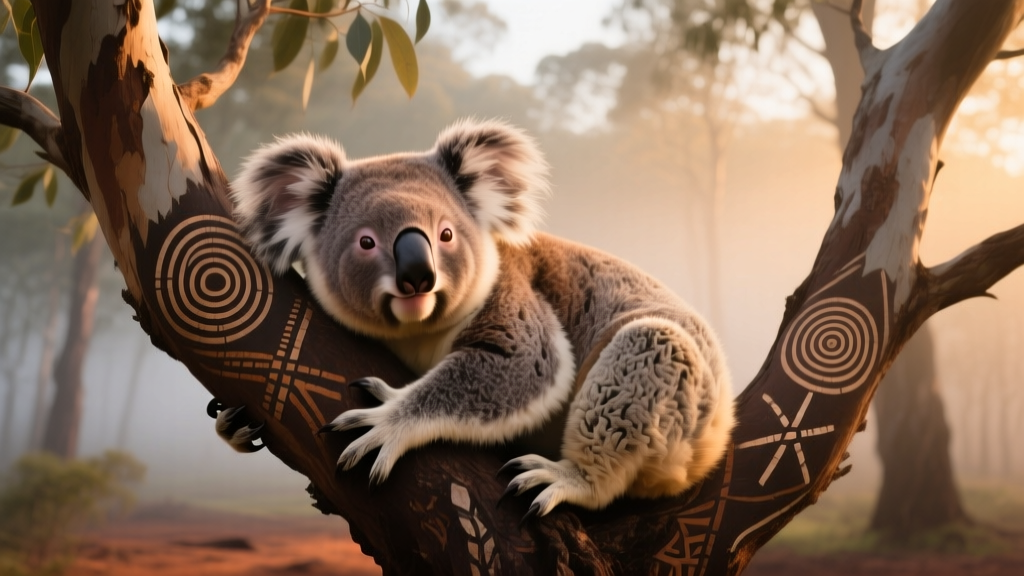 Koala in Aboriginal: Cultural Dream Symbolism