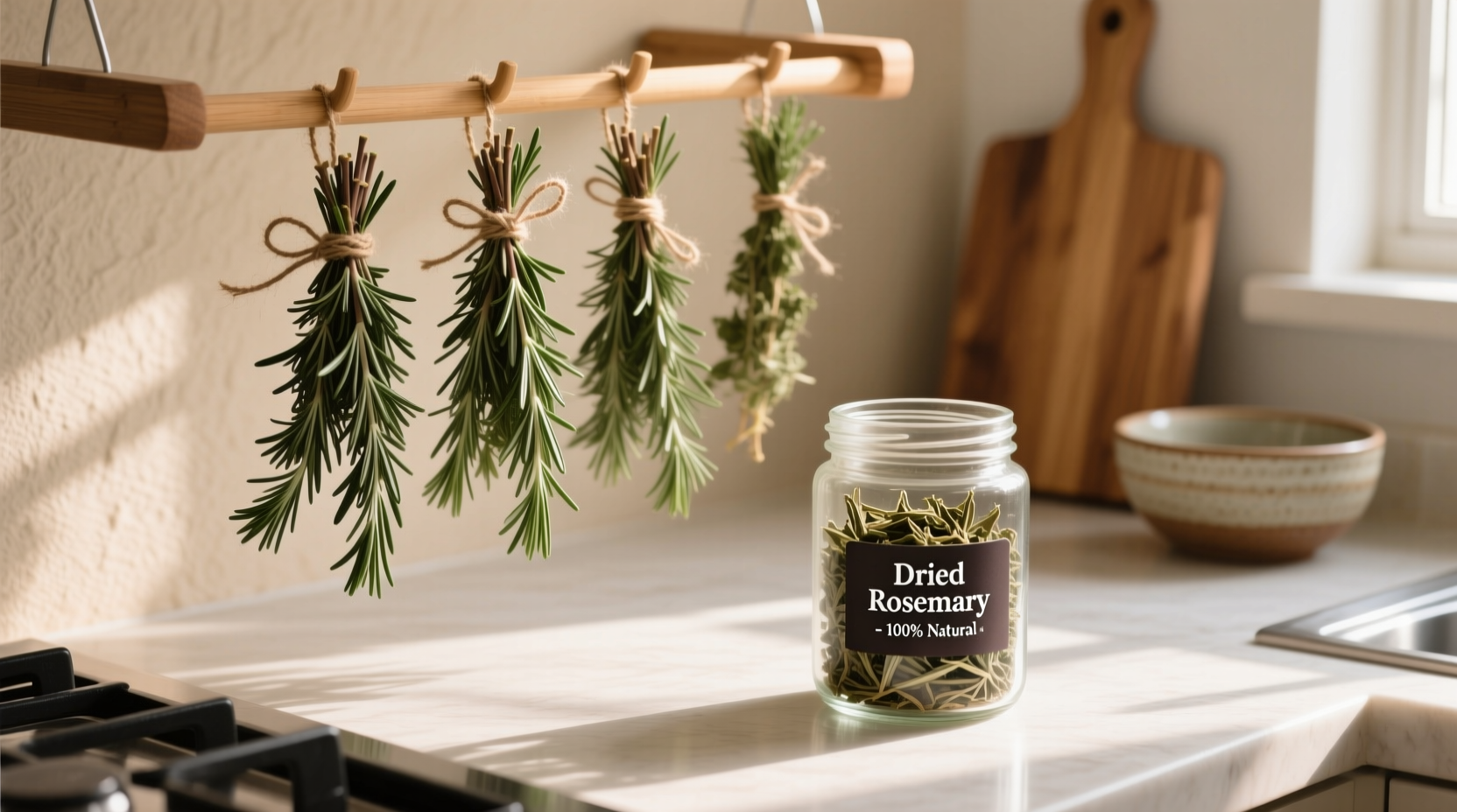 3 Ways to Dry Rosemary at Home | TheHomeSprouts