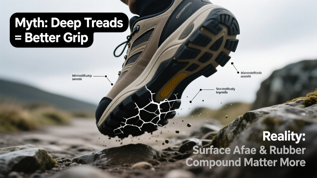 The Biggest Myth About Hiking Shoe Tread Busted By Science